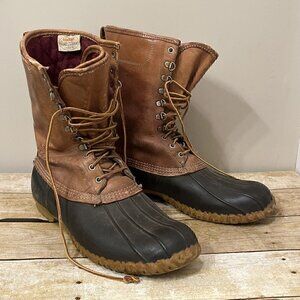 LL Bean Maine Hunting Shoes Gore Tex -Thinsulate Men's Size 13 Medium